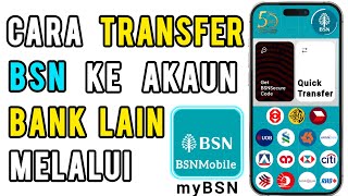 Cara transfer BSN ke Bank Lain guna BSN Mobile