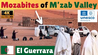 4K Tour of M'zab Valley, ALGERIA (El Guerrara, Ghardaia Province)