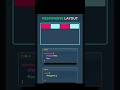 Responsive layout in html and css || how to create responsive website using html and css #css #html