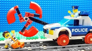 Lego Train Police Bucket Wheel Excavator Fail
