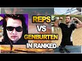 ACEU team vs GENBURTEN team in ranked | REPS played ranked with ACEU ( apex legends )