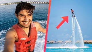 Flying on a Jetpack in Maldives!