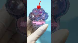 【どっちが怖い？】宇宙肉球スクイーズ作ってみた！#shorts #ハンドメイド #スクイーズ #制作動画 #squishy #ぷにぷに肉球 #肉球 #サンタさん #閻魔大王