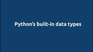 Python for Engineers: Module 2, Part 1. Basic data types.