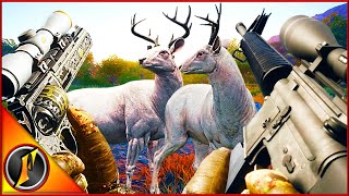 Taking New Weapons to Rancho Del Arroyo! | Double Albino Bucks!