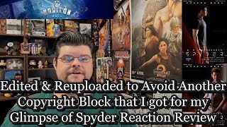 "Spyder" Telugu/Tamil Teaser Reaction Review Edited Reuploaded!