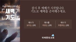 [25. 02. 24 예수길 새벽기도회] 조근식 목사