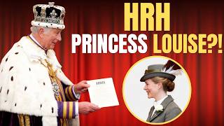 King Charles SHOCKS Britain: Lady Louise Is Now HRH Princess 👑 | Royal Family News