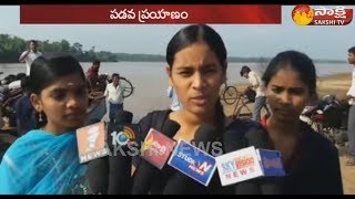 లంకవాసులకు పడవ ప్రయాణమే దిక్కు