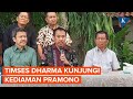 Timses Dharma Pongrekun Kunjungi Kediaman Pramono, Apa Tujuannya?