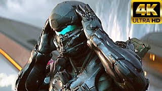 Halo Master Chief Vs Spartan Locke Fight Scene (2024) 4K ULTRA HD