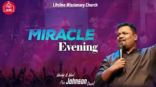 🔴🅻🅸🆅🅴 MIRACLE EVENING | LLM CHURCH | Pas.JOHNSON DANIEL | Jan 26