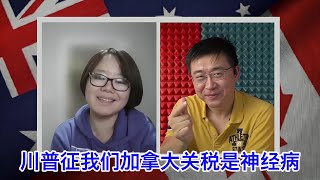 加拿大时评人林雯：我支持川普，但他对我们加拿大征关税是神经病。中共趁虚而入？想多了！美加有太多共同的利益和诉求