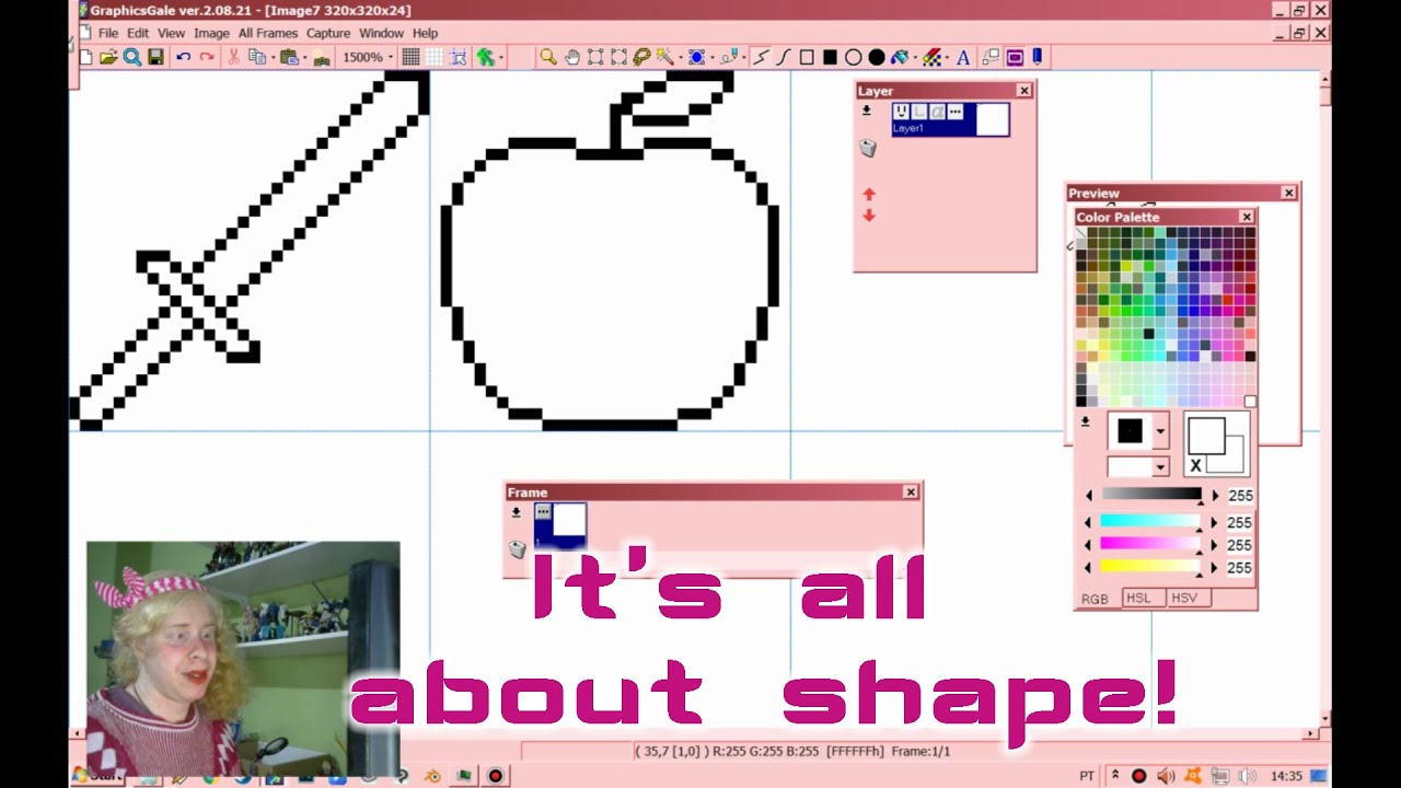 Pixel Tutorial 2: Creating The Shape! - YouTube