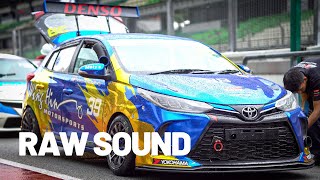 RABAK BUNYI EXHAUST TOYOTA YARIS NI | RAW SOUND