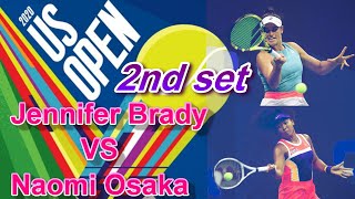 Naomi Osaka VS Jennifer Brady/USOPEN tennis SF 2ndset/Power vs Power/Best Shot Ranking of this set