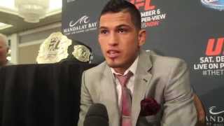 Anthony Pettis Sets the Record Straight on Anderson Silva and Talks UFC Uniforms (UFC 181 Media Day)