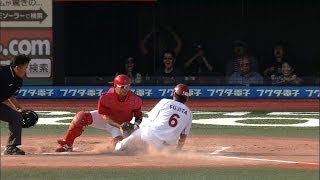 【プロ野球パ】広島が好プレー好プレー＆好プレー！ 2014/05/31 E-C