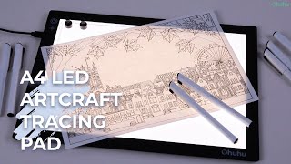 Protect Your Eyes! Ohuhu A4 LED Artcraft Tracing Pad.