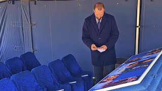 The Committal Service Tent & Final Touches