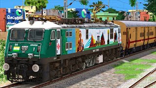 16128 Guruvayur Express | Railworks 3 | Train Simulator 2022 Game play | NTG GAMING