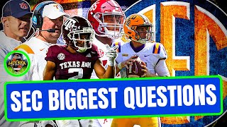 SEC Football - 5 Biggest Questions (Late Kick Cut)