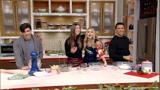 Holiday Family Cookie Countdown: Michael and Lola Consuelos Make Cookies With Ke