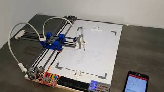 Drawbot coreXY bluetooth - arduino \u0026 CNC Shield