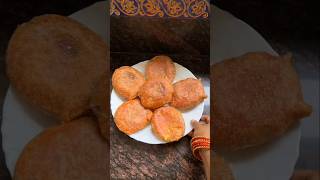 আজ বাড়িতে ফুলকো ফুলকো বেগুনি বানালাম 🤤😋#Shorts #food #beguni #recipe