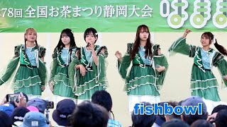 【fishbowl】フィッシュボウルは最高でした (^^)  全国お茶まつり静岡大会 ステージイベント   浜松城公園  2024.11.03