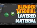 Blender tutorial - Layered material