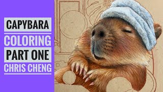 CAPYBARA - Part 1: Fur Drawing // Chris Cheng