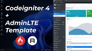 Integrasi Codeigniter 4 + AdminLTE Template