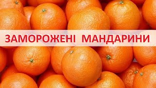 Заморожені мандарини - можна їх їсти чи не можна?