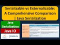Serializable vs Externalizable: A Comprehensive Comparison | Java Serialization