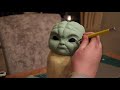 cake nation how to make a baby yoda 3d carved cake star wars