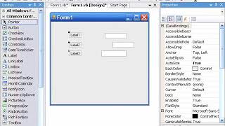 VB (Visual Basic) 2008 : Control & Properties - Working with Multiple Controls