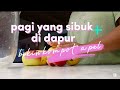 Bikin kompot apel seger tenan  dan telur ceplok sereh yang endulita #masakanrumahan