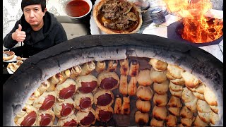 Great bowl samsa they sell 4000 a day | Street Food | 16 kinds of samosa