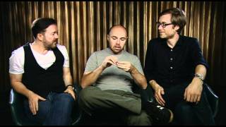 Ricky Gervais, Stephen Merchant and Karl Pilkington: An Idiot Abroad 2 interview