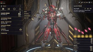 Warframe | Deadpool Gauss x Dual Toxocyst Incarnon build | Solo level 9999 Steel Path Disruption