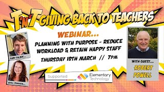 TNT 'Planning with Purpose' Webinar