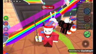 jugando el asombroso ascensor del Circo digital roblox