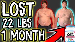 Lost 22 Pounds in 1 Month | Best Vegan Protein Powder (ORGAIN REVIEW) | 110 LBS Weight Loss Journey