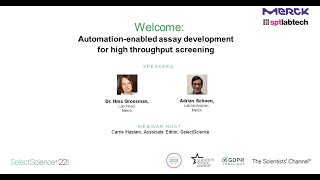 Automation-enabled assay development for high throughput screening