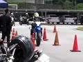 沖縄バイクジムカーナ2017　6月大会　nクラス4番 wr250f