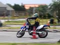 沖縄バイクジムカーナ2017　6月大会　nクラス4番 wr250f