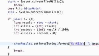 Android Application Development Tutorial - 88 - Formatting and using the Modulus