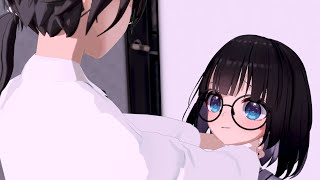 【OC MMD】Are we fighting or flirting?/Estamos peleando o coqueteando?(Kitazawa yui/Kitazawa yuichi)