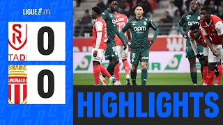 L'AS Monaco est TENUE en ECHEC sur la pelouse de Reims | 15ème journée - Ligue 1 McDonald's 24/25